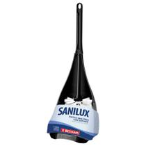 Escova sanitária com suporte preta sanilux Escova sanitária com suporte preta sanilux