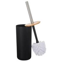 Escova Sanitária de Banheiro Bambu Vassoura Para Limpar Vaso Higienização Privada - Mimo Style