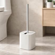 Escova Sanitária De Piso Com Suporte Banheiro Dual Cores Ou