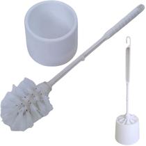 Escova Sanitária de Plástico para Vaso Sanitário Limpeza com Cerdas em Nylon Sete Estrelas