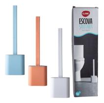 Escova Sanitária De Silicone Para Limpeza Em Vasos Banheiro - CLINK