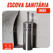 Escova Sanitaria Inox Com Suporte
