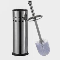 Escova sanitária inox com suporte