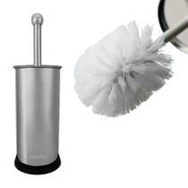 Escova Sanitária Para Limpeza de Vaso de Banheiro Aço Inox
