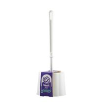Escova Sanitária Plástica Com Suporte Estojo Banheiro Toq Sanit Plus