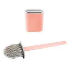 Escova Sanitária Quadrada De Silicone Vaso Sanitário Limpeza