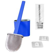 Escova Sanitária Silicone Banheiro Com Suporte De Parede Escova Sanitária Silicone Banheiro Com Suporte De Parede