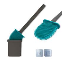 Escova Sanitária Silicone De Limpar Vaso Sanitário Suporte Escova Sanitária Silicone De Limpar Vaso Sanitário Suporte