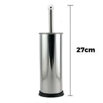 Escova Sanitário Privada Inox Higiene Antiderrapante