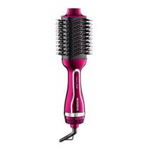 Escova secador alisadora mondial chrome es-04 pink line 127v potência 1200w