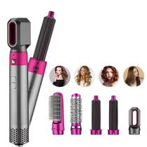 Escova Secador de Cabelo 5 em 1 Ar Quente e Anti-frizz 220V
