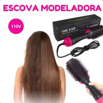 Escova Secadora 1200W Para Cabelos Longos e Cheios de Brilho 110V Escova Secadora 1200W Para Cabelos Longos e Cheios de Brilho 110V