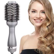 Escova Secadora 1400w Cerâmica 3 Em 1 Alisa Seca E Modela 220V