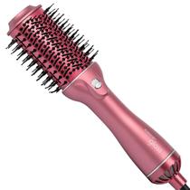 Escova Secadora 3 em 1 1200w Taiff Gloss Bivolt Rose Potente Brilho Design Oval Excelência Anti Frizz