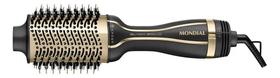 Escova Secadora 3 Em 1 Black Gold Argan Mondial ES-15 1200w Escova Secadora 3 Em 1 Black Gold Argan Mondial ES-15 1200w