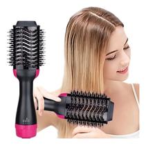 Escova Secadora 4 Em 1 Profissional 1200w Seca Alisa Modela Cabelo 127v
