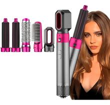 Escova Secadora Alisa Modela Cabelo 5 funções 3 temperaturas 1000w