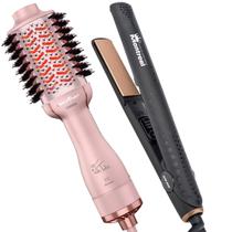 Escova Secadora Alisadora Britânia Ions Tourmaline 4 Em 1 1300w Tube Rose Prancha cerâmica 210c P15 Escova Secadora Alisadora Britânia Ions Tourmaline 4 Em 1 1300w Tube Rose Prancha cerâmica 210c P15