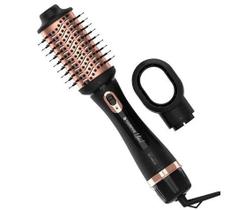 Escova Secadora Alisadora Modeladora e Bocal Secador Cadence Preto e Rose ESC800 Bivolt 1200w 110v/220v Escova Secadora Alisadora Modeladora e Bocal Secador Cadence Preto e Rose ESC800 Bivolt 1200w 110v/220v