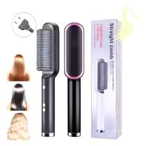 Escova Secadora Alisadora Profissional Seca Modela Alisa Cabelo 3 Em 1 - Escova Secadora Escova Secadora Alisadora Profissional Seca Modela Alisa Cabelo 3 Em 1 - Escova Secadora