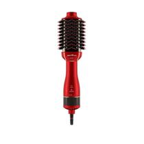 Escova Secadora Britânia Cerâmica 1300W Infrared BES12V Vermelha Bivolt Escova Secadora Britânia Cerâmica 1300W Infrared BES12V Vermelha Bivolt