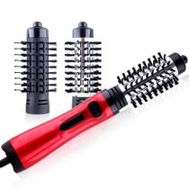 Escova Secadora De Cabelo 3 Em 1, Ar Quente Rotativo Para Alisar, Modelar, Cabelo Encaracolado,