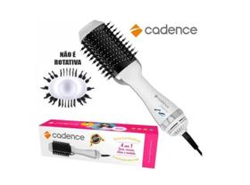 Escova Secadora e Alisadora Cadence ESC705 Sublime Argan 4x1 1200W Branca 220V