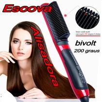 Escova Secadora E Alisadora de cabelo bivolt