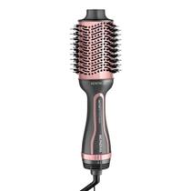 Escova secadora e alisadora mondial grafite com rose es-11-bi 1200w