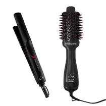 Escova Secadora Eleganza Plus Gama e Chapinha Eleganza Plus