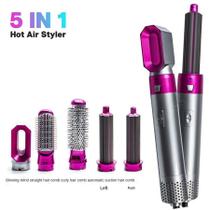 Escova Secadora Elétrica 5 em 1 Modeladora 110v Escova Secador De Cabelo Alisadora Para Penteado Feminino Eletrico