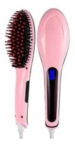 Escova Secadora Elétrica Fast Hair Liss Rosa 110v/220v - Fast Hair Streightener