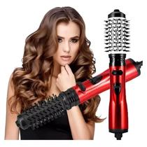 Escova Secadora Elétrica Giratoria Alisadora Modeladora 3In1