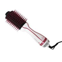 Escova Secadora Gama Glamour Pink Brush 3D 1200W Branco e Rosa 127V HDCBR0000000425