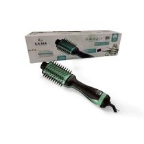 Escova Secadora Italy Babosa Brush 3D 1300W Bivolt Preta/Verde