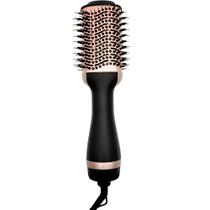 Escova Secadora modeladora alisadora multifuncional 3 em 1, 2 Velocidades, Cerdas Mistas -110V