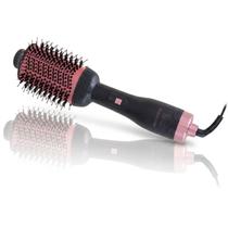 Escova Secadora Mondial Black Rose Gold ES-14 3 Temperaturas 3 em 1 1200W 220V.