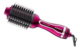 Escova Secadora Mondial Chrome Pink 1200W ES-04 127v Escova Secadora Mondial Chrome Pink 1200W ES-04 127v