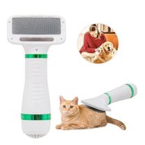 Escova Secadora Pet - Seca Remove Pelos Gato Cachorro Coelho - Pet Grooming