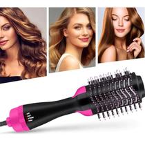 Escova Secadora Profissional Seca Alisa Modela Modeladora Cabelo 110V