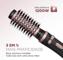 Escova Secadora Rotativa Black Rose Mondial 1.200W ERB01