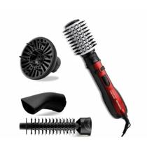 Escova Secadora Rotativa Modeladora Alisadora Para Qualquer Tipo de Cabelo Ceramic Íon Turbo Mondial Vermelho Er09 110v Escova Secadora Rotativa Modeladora Alisadora Para Qualquer Tipo de Cabelo Ceramic Íon Turbo Mondial Vermelho Er09 110v