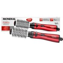 Escova Secadora Rotativa Mondial ER11 Red Infinity Keratin 3 em 1 1000W Cabo 360 Vermelha - 110V Escova Secadora Rotativa Mondial ER11 Red Infinity Keratin 3 em 1 1000W Cabo 360 Vermelha - 110V