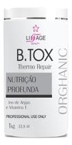 Escova Selagem Profissional Redutor De Volume Botox Orgânico