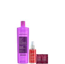 Escova Select Blond e Reparador de Pontas Absolut Prohall