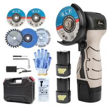 Escova sem fio ZFULVO de esmerilhadeira angular de 16,8 V com 2 baterias