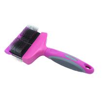 Escova Slicker Flexível Groomer Essentials - Dupla/Firme Média Escova Slicker Flexível Groomer Essentials - Dupla/Firme Média