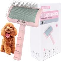 Escova Slicker LBMBAIC para cães com P macio e comprido superdenso