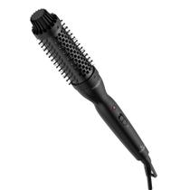 Escova Térmica Modeladora Gama Eleganza Plus Preta Bivolt 220C Antifrizz 38mm Cerâmica