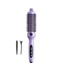 Escova térmica Wavytalk Blowout Boost 3,8 cm aquecida redonda roxa